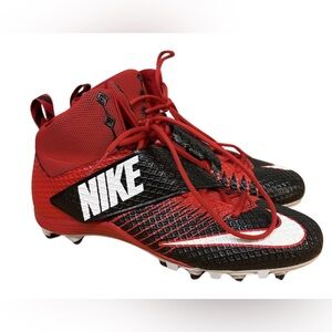 Nike Lunarbeast Strike Pro TD Football Cleats Size 14 New without box. red